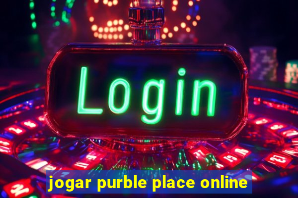 jogar purble place online